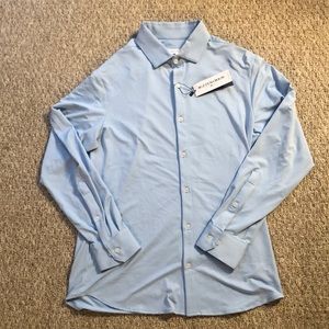 Mizzen+Main men stretch performance dress shirt